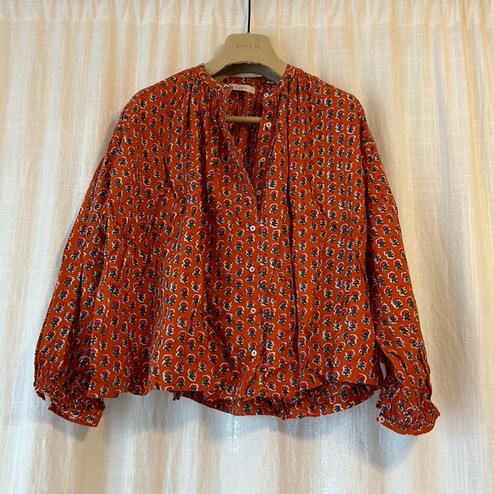 Doen Jane Blouse Canyon Calico